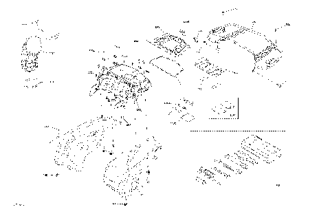 09- Body And Accessories 6X6 - 450 EFI - Squadron Green  -  Rear
