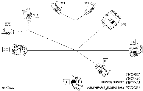 08- Electric - Rear Box Wiring Harness - 710007697