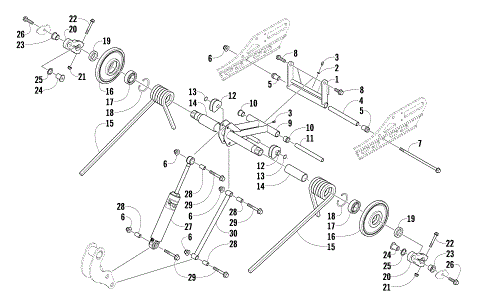 REAR SUSPENSION REAR ARM ASSEMBLY