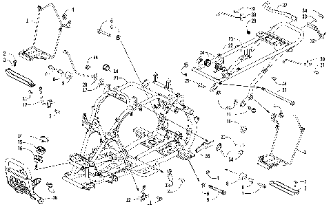 FRAME AND RELATED PARTS ASSEMBLY [85446]