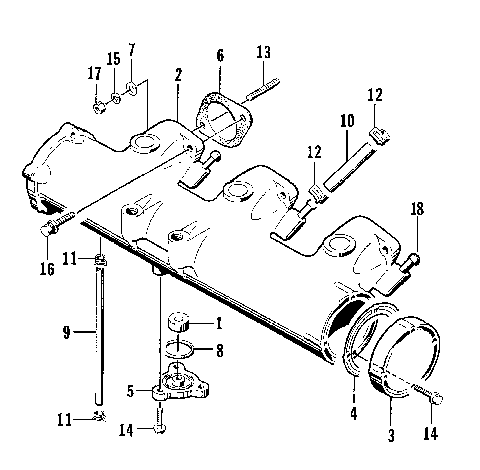 EXHAUST MANIFOLD ASSEMBLY [72740]