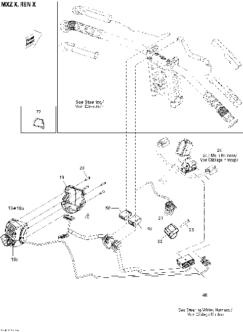 10- Electrical Accessories, Steering REN X