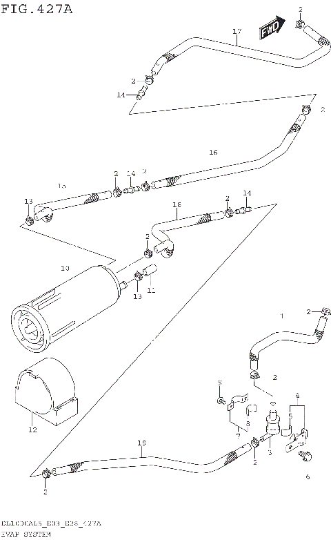 EVAP SYSTEM (DL1000AL5 E33)