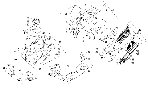 SKID PLATE AND SIDE PANEL ASSEMBLY [95551]