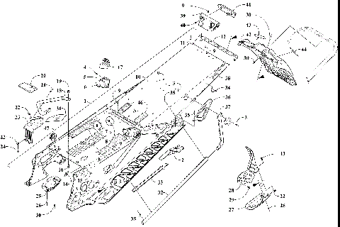 TUNNEL AND SNOWFLAP ASSEMBLY [106941]
