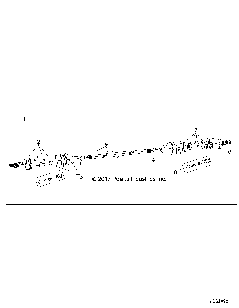 DRIVE TRAIN, HALF SHAFT, FRONT - Z21A4E99AX/BX(702065)