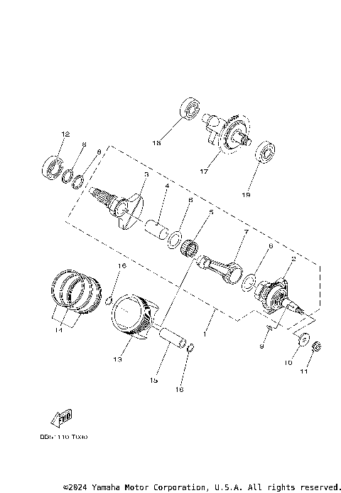 CRANKSHAFT PISTON