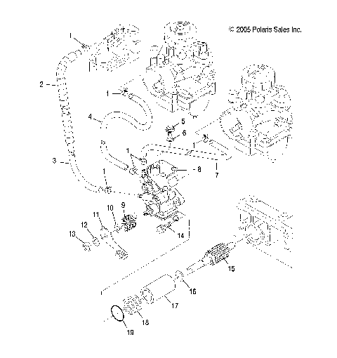 ENGINE, OIL PUMP (3 Way) - S07NT5BS/BSA/BE/BEA (4997239723D02)