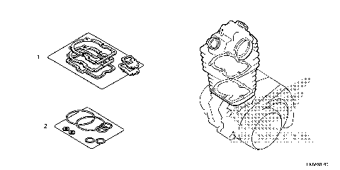 GASKET KIT A