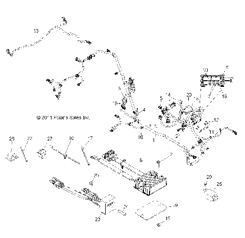 ELECTRICAL, WIRE HARNESS - R12JT9EFX (49RGRHARNESS12RZRXPI)