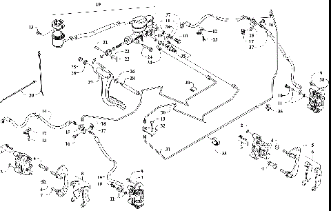 HYDRAULIC BRAKE ASSEMBLY [303116]