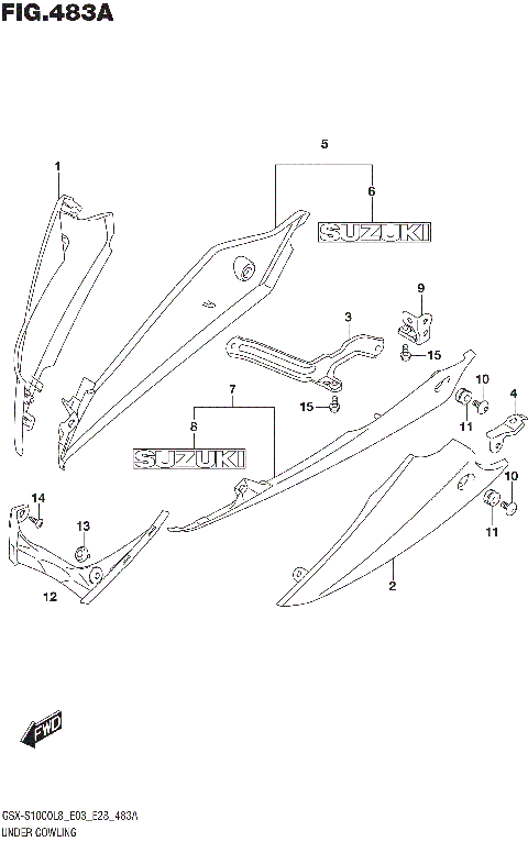 UNDER COWLING (GSX-S1000AL8 E03)