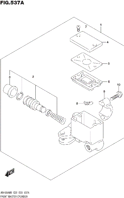 FRONT MASTER CYLINDER