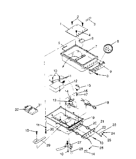 ELECTRICAL BOX SL 750 B954070 (4930523052B011)
