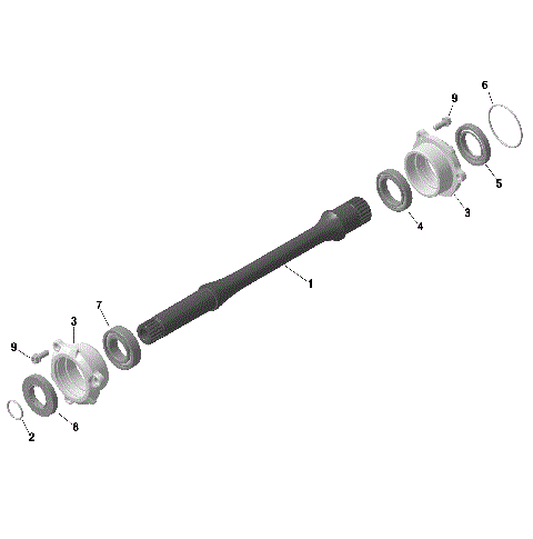 01- ROTAX - Drive Shaft
