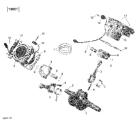 01- Crankshaft, Piston and Cylinder - Turbo