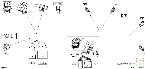 08- Electric - Hood Wiring Harness - 515179508