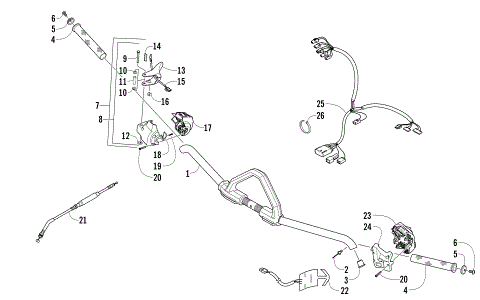 HANDLEBAR AND CONTROLS