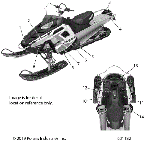 BODY, DECAL - S20CFF5BSL/BEL (601182)