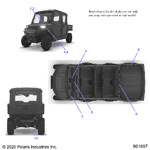 BODY, DECALS, GENERAL - R26M4U57Z5/B5/Z6/B6