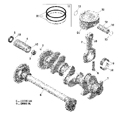 01- Crankshaft, Pistons And Balance Shaft