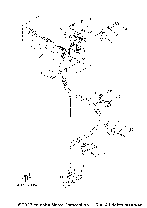 FRONT MASTER CYLINDER