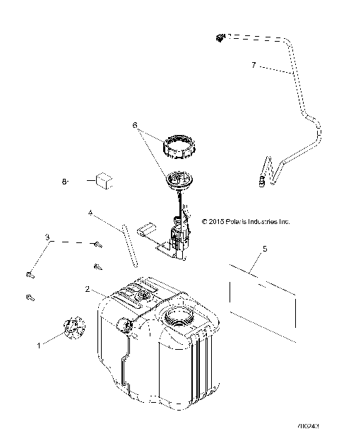 BODY, FUEL TANK ASM. - R16RCA57A1/A4/B1/B4 (700243)