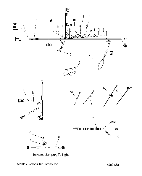 ELECTRICAL, WIRING HARNESSES - S19CEF5BSL (600783)