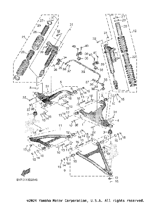 FRONT SUSPENSION & WHEEL