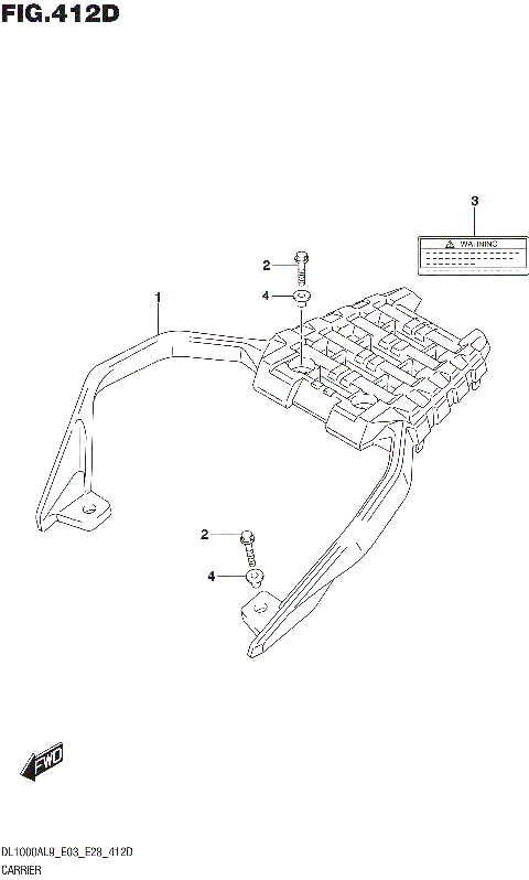 CARRIER (DL1000AL9 E03)