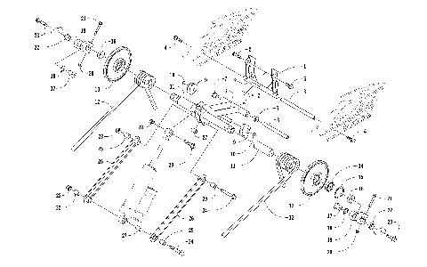 REAR SUSPENSION REAR ARM ASSEMBLY [104091]