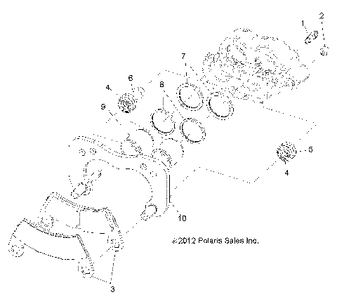 BRAKES, REAR CALIPER - R14WH9EMD (49RGRCALIPERRR13DCREW)