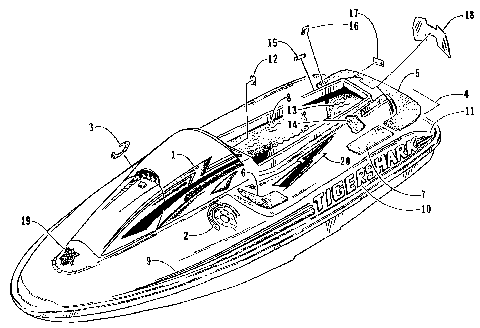 DECAL AND FOOTPAD ASSEMBLY [72619]
