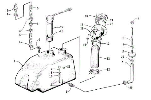 OIL TANK ASSEMBLY