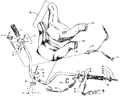 HANDLEBAR ASSEMBLY [72663]