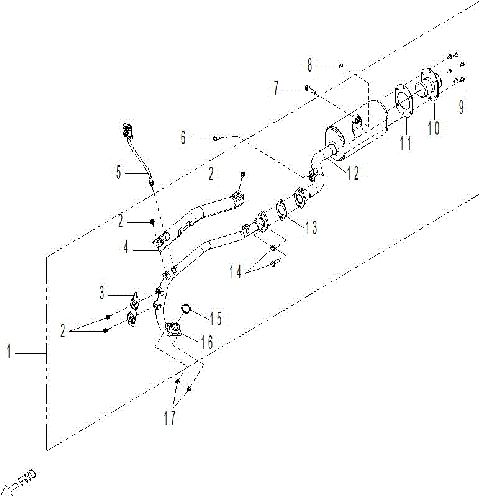 02- Engine - Exhaust Pipe 110