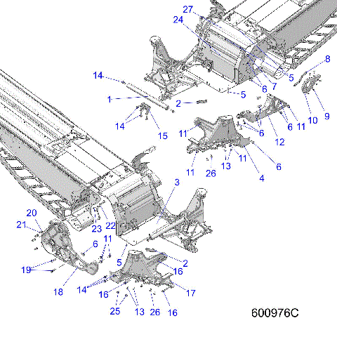 CHASSIS, BULKHEAD ASM. - S21EEC8RS ALL OPTIONS (600976C)