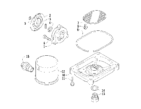 OIL FILTER/PUMP ASSEMBLY [83237]