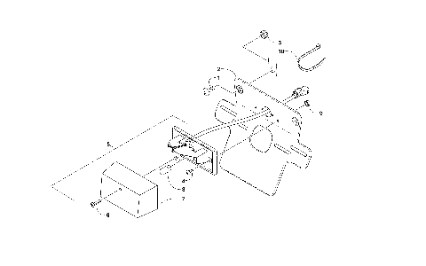 LICENSE PLATE HOLDER ASSEMBLY [301342]
