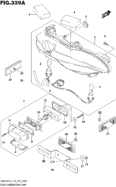REAR COMBINATION LAMP