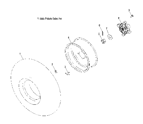 WHEEL, REAR - A07GP52AA/AB (4999201899920189B06)