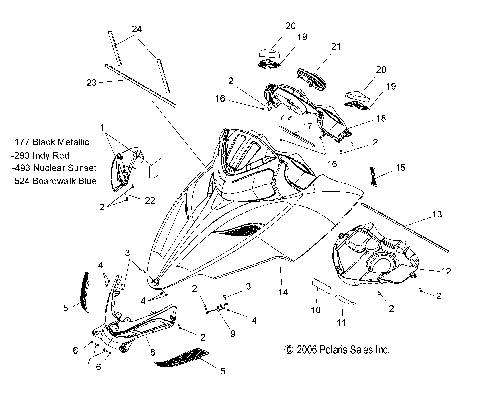 HOOD - S07PS6FS/FSA (49SNOWHOOD600HO)