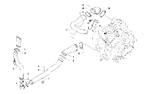 CASE/BELT COOLING ASSEMBLY [301778]