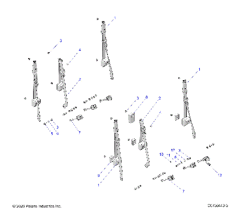BODY, SEAT BELT MOUNTING