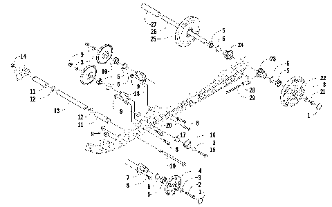 IDLER WHEEL ASSEMBLY [90264]