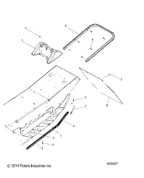 CHASSIS, REAR ASM. - S17MBX6JSA/JEA (600457)