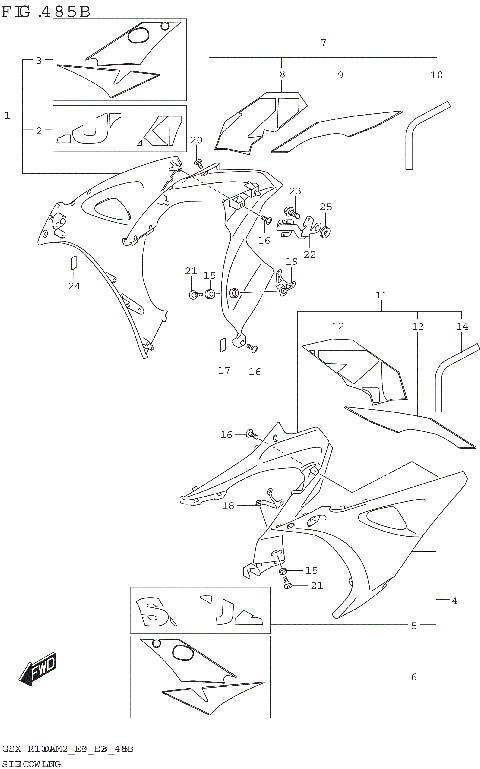 SIDE COWLING (GSX-R1000RA)