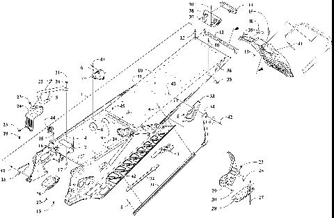 TUNNEL AND SNOWFLAP ASSEMBLY [108281]