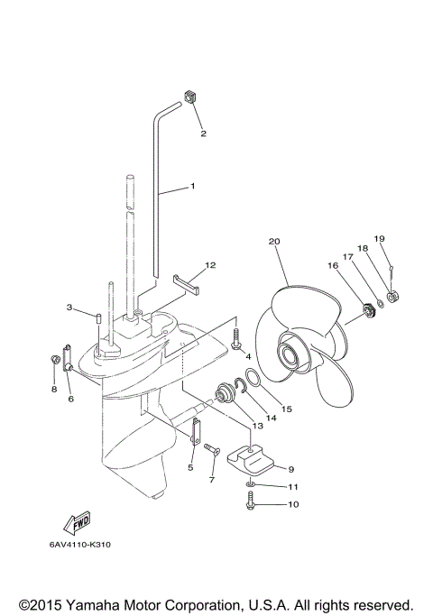 LOWER CASING DRIVE 2
