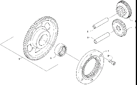 STARTER CLUTCH ASSEMBLY [303360]